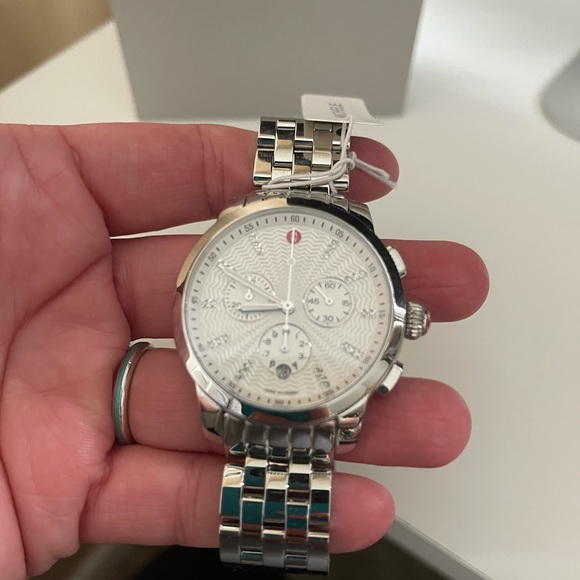 ❌Traded Brand New Michele Watch❌ main image 4